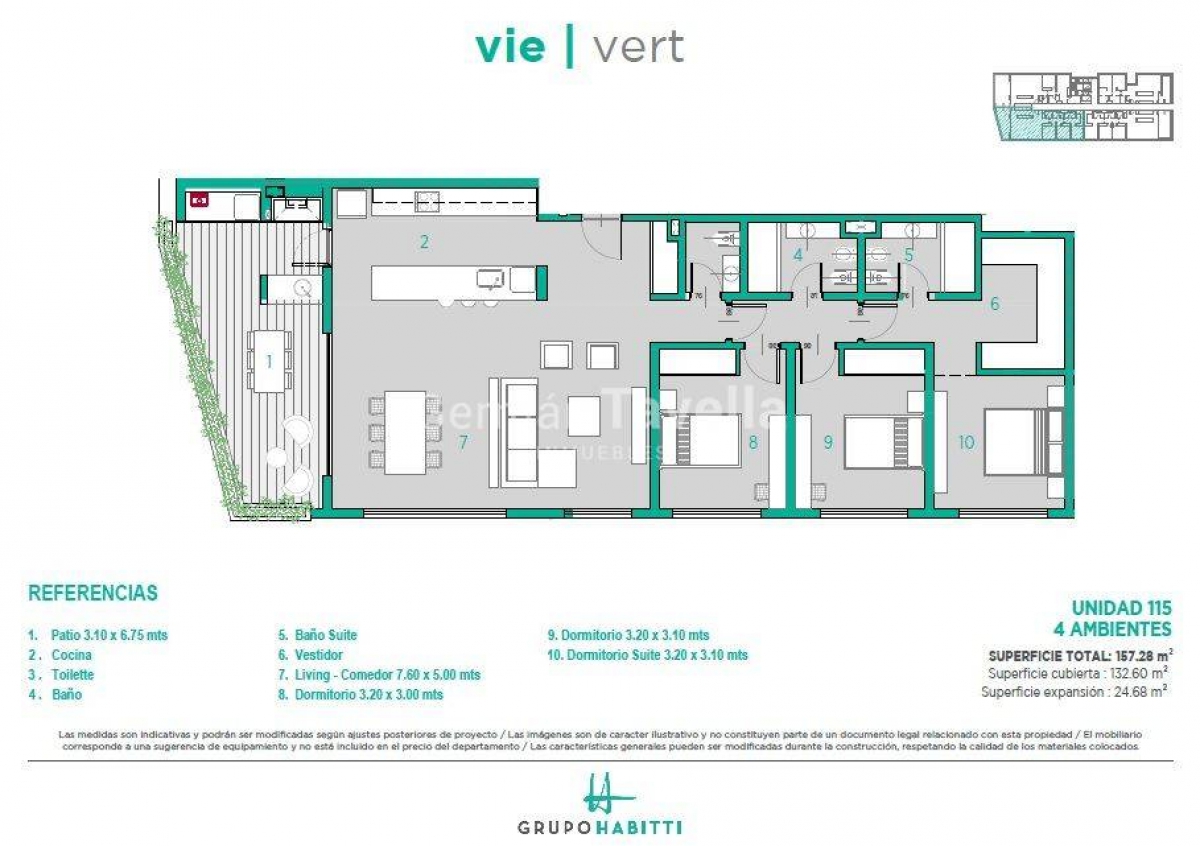 Departamento en Venta Parque Leloir / Ituzaingo (A004 4403) — foto 7