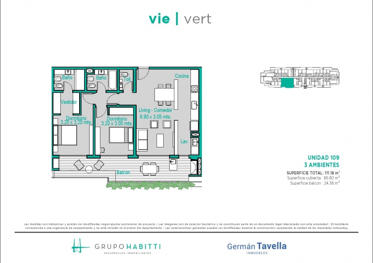 Departamento en Venta Parque Leloir / Ituzaingo (A004 4404) - 6