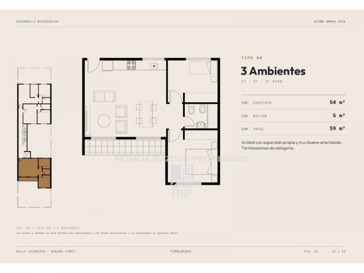 Departamento en Venta Villa Luzuriaga / La Matanza (B110 1160) — foto 6