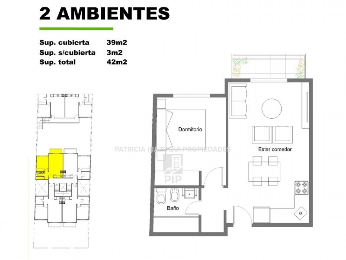 Departamento en Venta Haedo / Moron (B110 1374) - 3