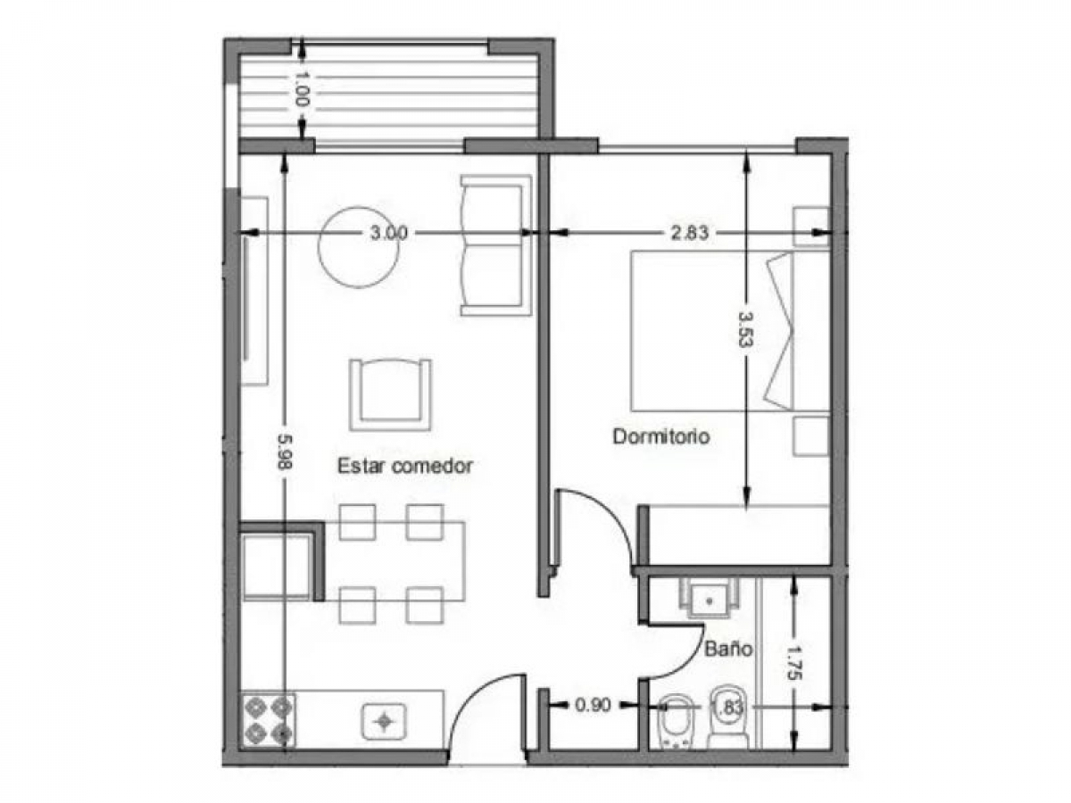 Departamento en Venta Villa Luzuriaga / La Matanza (B110 1423) — foto 8