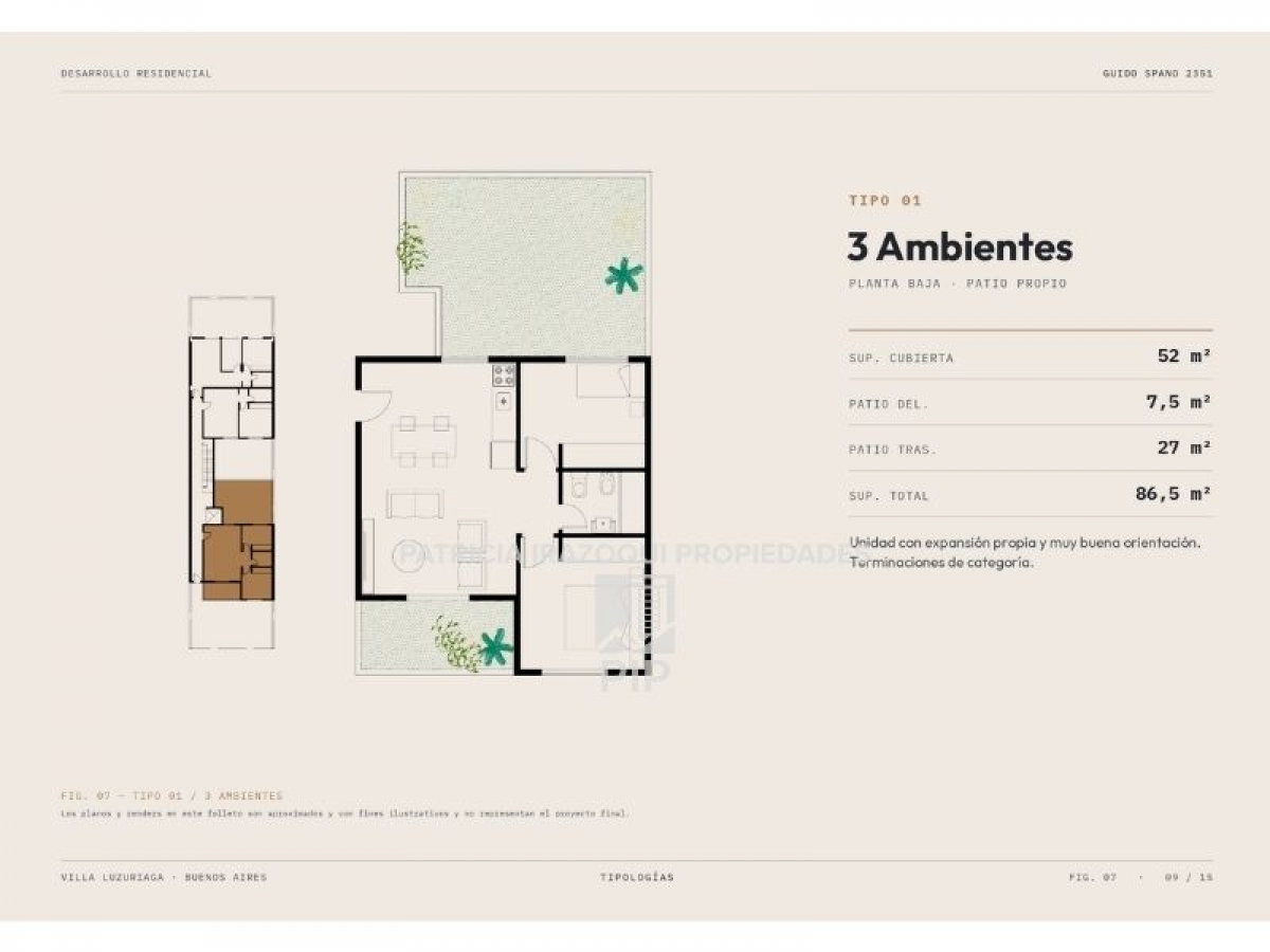 Departamento en Venta Villa Luzuriaga / La Matanza (B110 1455) — foto 6
