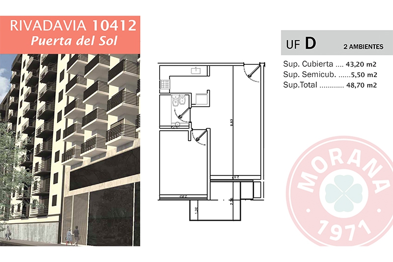 Departamento en Venta Caba / Buenos Aires (D038 1624)